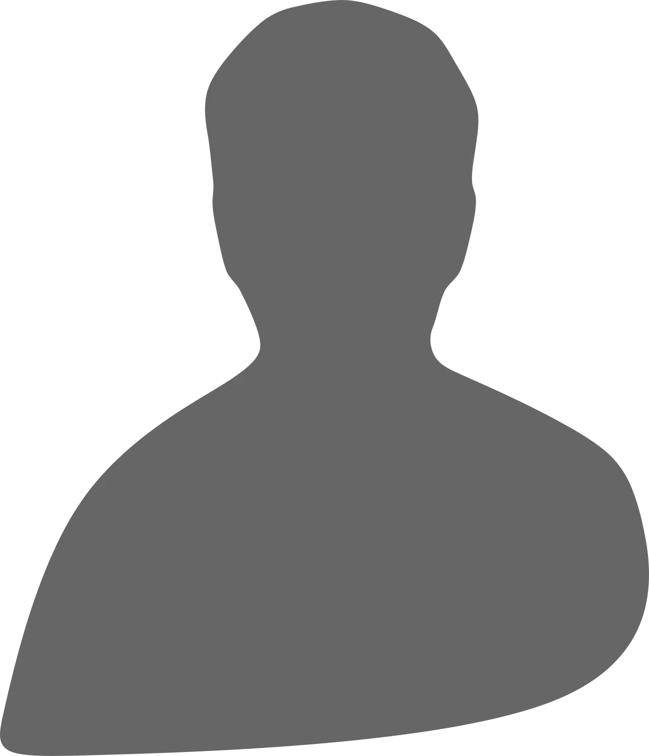 Generic gray profile-photo placeholder silhouette